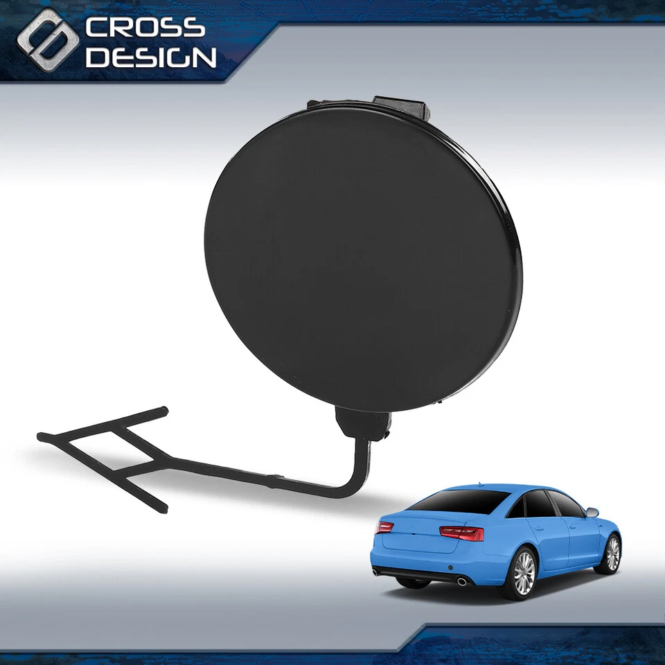 Tow Eye Cover Fit For 12-15 Audi A6 Quattro Fog Light Lower Bumper Grill Rear Foto 2 de 4