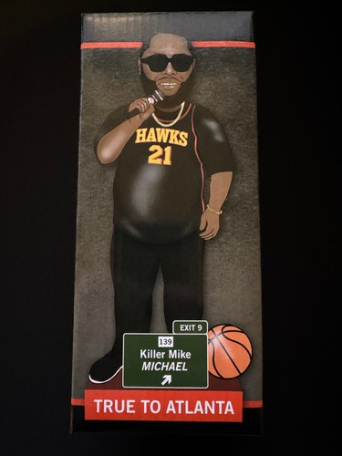 Killer Mike Atlanta Hawks Bobblehead SGA 3/4/25