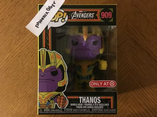 Funko Pop! Thanos Blacklight (Marvel Avengers: Endgame Infinity #909) Exclusive