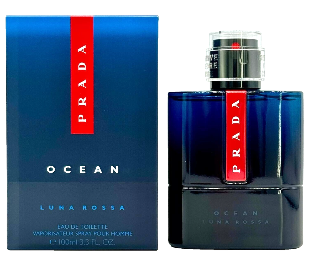 Prada Luna Rossa Ocean for Men 3.3 oz Eau de Toilette Spray