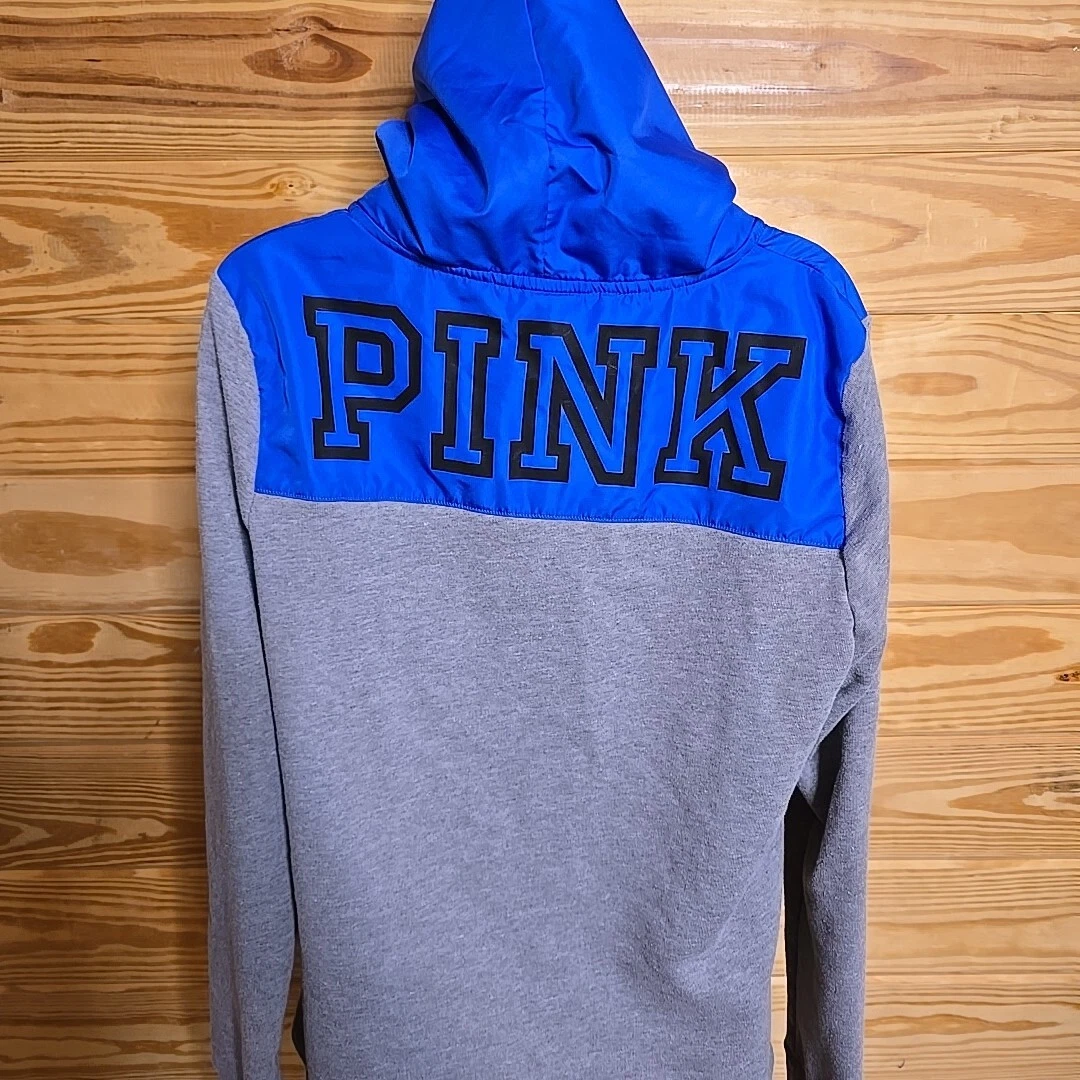 UNDERCOVER Giacca rosa Victoria's Secret pull over con cappuccio taglia large