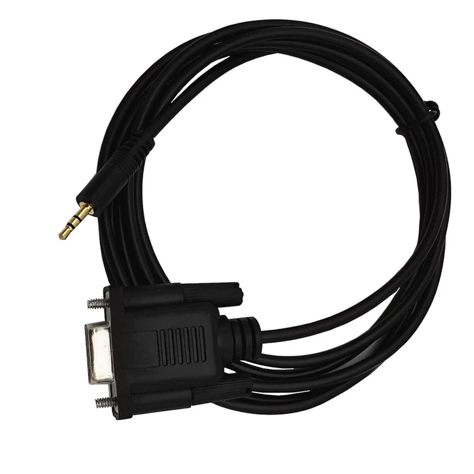 RS232 DB9 9 Pin Female To 2.5mm Male TRS Stereo Serial Data Converter Cable 6Ft - Image 4 of 4