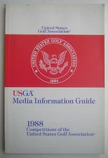 1988 USGA Media Information Guide - Competitions of the U.S. Golf Association