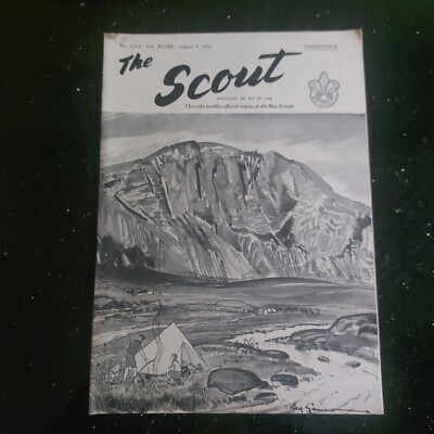 UK Scouting 1952 The Scout Magazine August 7th 1952