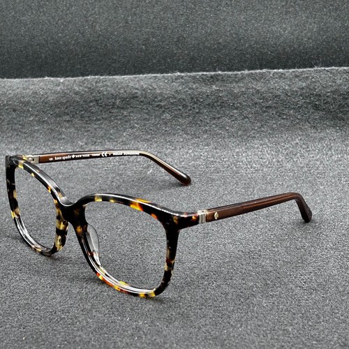Kate Spade Casie Eyeglasses **FRAME ONLY** Brown Havana 55-17-125 Used
