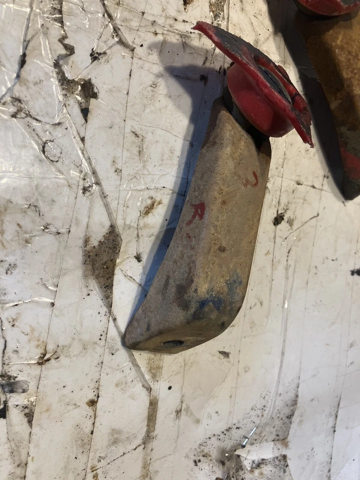 honda trx 350 foreman fourtrax rear fender brackets brace 86 87 88 89 Foto 2 de 4