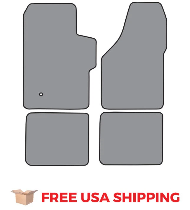 FITS 1999-2007 Ford F-250 Super Duty Crew Cab Floor Mat 4pc Cutpile Foto 2 de 4