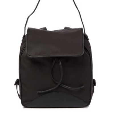 Cole Haan Black Nylon and Leather-Trim Backpack Triboro Nylon Backpack – Cole Haan Armenia main image 3