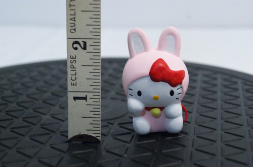 Figura coniglio ceramica Hello Kitty Sanrio Omikuji Koubou serie Fortune venditore USA - Foto 2 di 8