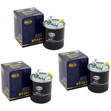 Kraftstofffilter 3 X SCT ST391 für Mercedes Benz Sprinter Vaneo V A Klasse Vito
