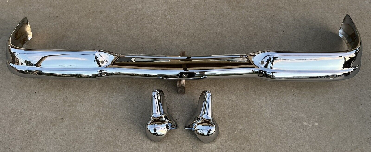 X FORD FAIRLANE 500 SUNLINER NEW TRIPLE PLATED CHROME FRONT BUMPER