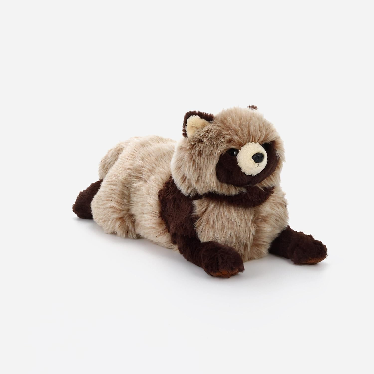 Plush Doll Toy Sun Lemon M Hizatanuki Knee Raccoon Dog P-6282