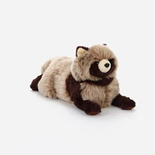 Plush Doll Toy Sun Lemon M Hizatanuki Knee Raccoon Dog P-6282