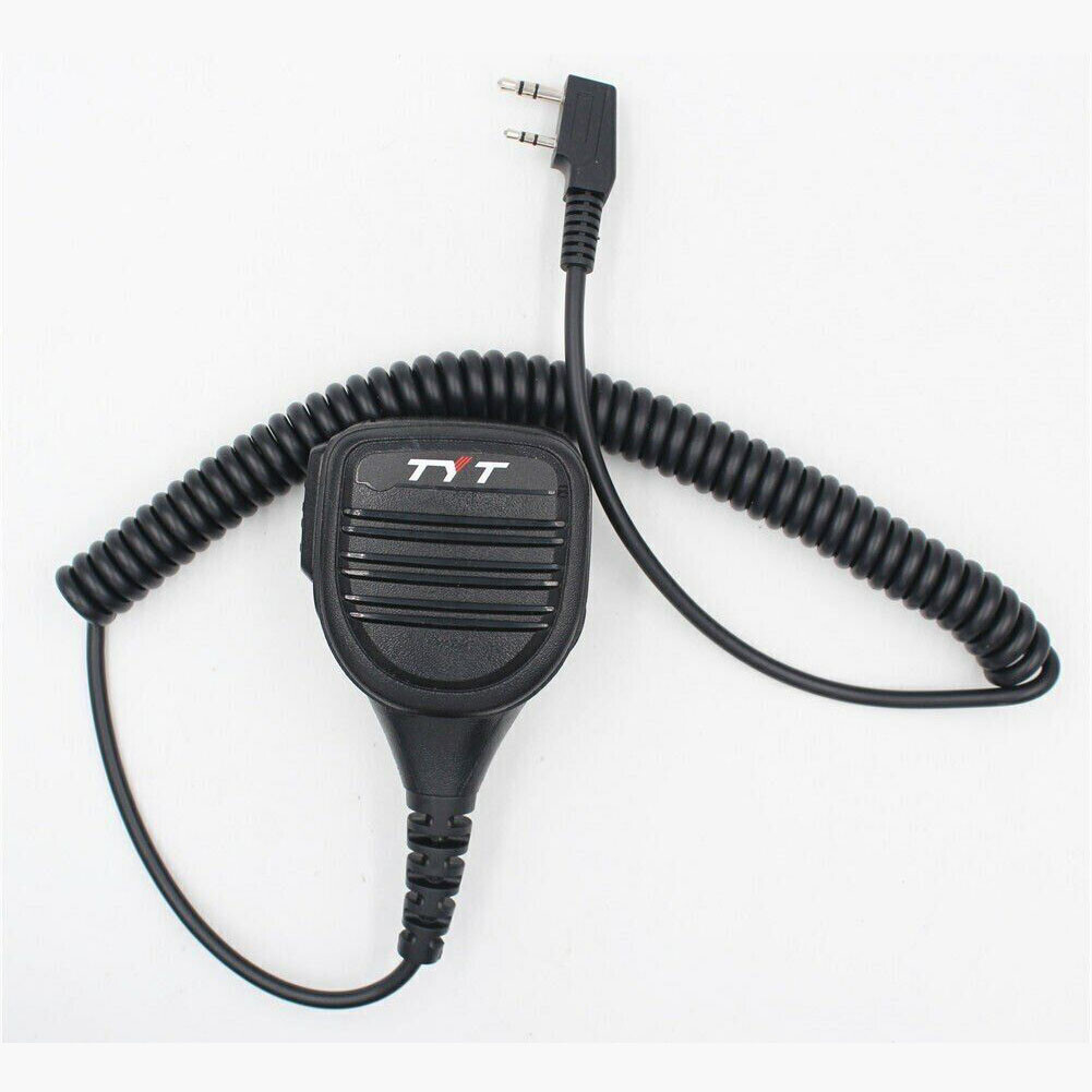 Military Handheld Speaker Mic Shoulder Microphone PTT for BaoFeng UV-5R BF-888s GT-3 DM-5R Plus TYT Kenwood Walkie Talkie Radio