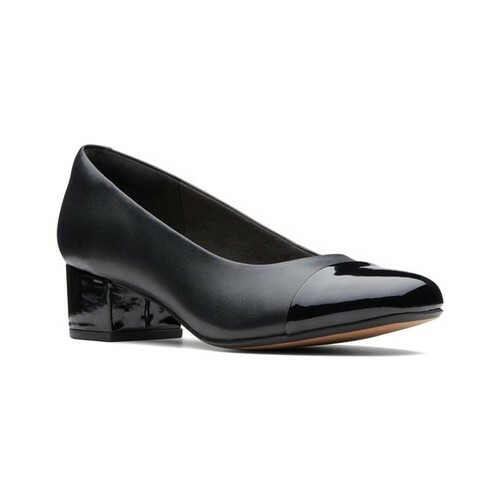 clarks chartli diva leather pump