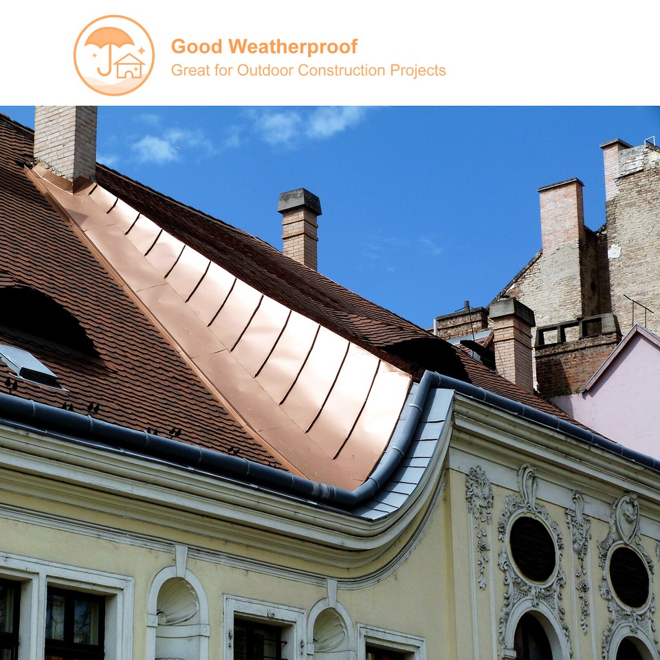 Copper Flashing Pure 0 5mm Thickness Copper Roll 2 In X 11ft Copper copper-flashing-pure-0-5mm-thickness-copper-roll-2-in-x-11ft-copper