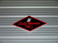 Bally / Midway Classic Coin Door Decal GREAT ...