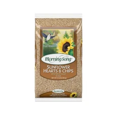 5.5-Pound Sunflower Hearts and Chips Wild Bird Food, No Mess