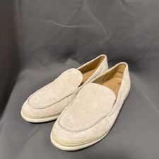 Marc Fisher Jerick Suede Slip-On Loafers in Ecru Women's Size 9m Taupe
