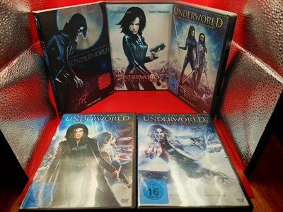 Underworld 1-5 komplette Filmreihe DVD Set | Evolution Lykaner Blood Wars Box