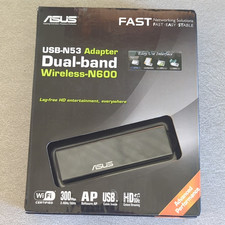 ASUS USB-N53 Dual-Band Wireless-N600 USB 2.0 Wi-Fi Adapter for PC