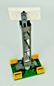 LEGO City: Passenger Plane (3181) Mostly Complete w/ Instructions & 2 Minifigs