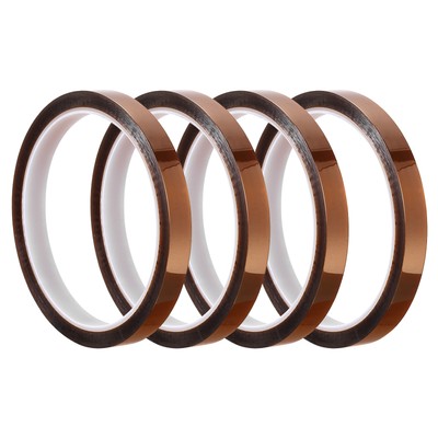 4 Pcs Heat Resistant Tape High Temperature Heat Transfer Tape 10mm x 33m(108ft)