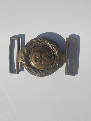 Civil War Era Reproduction Of Confederate Two Piece Sword Belt Buckle