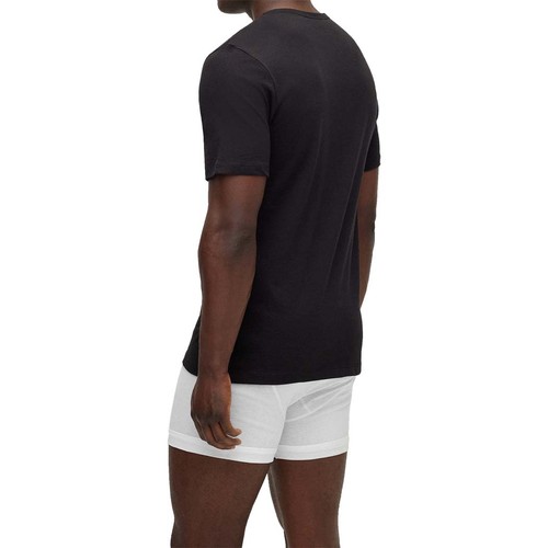 BOSS Herren T-Shirts Rundhals Shirt kurzarm Farbwahl reine Baumwolle 3er Pack - Afbeelding 29 van 48