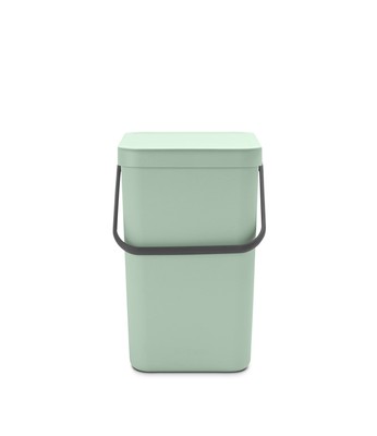 Brabantia Sort & Go Mülltonne 25l grün, leicht zu reinigen, 1 Kompartiment