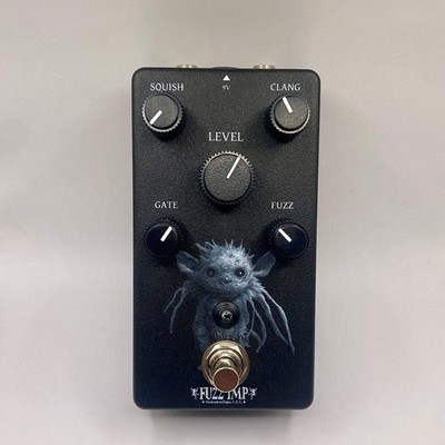 Fuzz Imp Creature High Gain Fuzz Distortion Guitar Pedal Black Enclosure