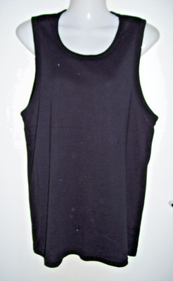 H&M L.o.g.g. Original Singlet Tanktop Trägershirt Ärmellos Schwarz Gr.L Bio-Baum