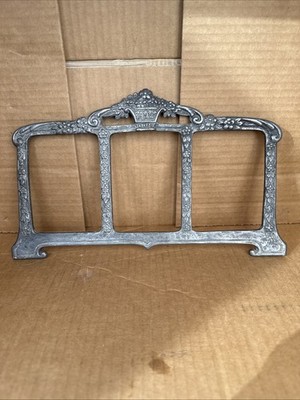 Antique Picture Frame Cast Brass Made In West German