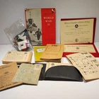 Collection Of WW2 Era Military Memorabilia UNIFORM! Ration Books, Patches, etc.