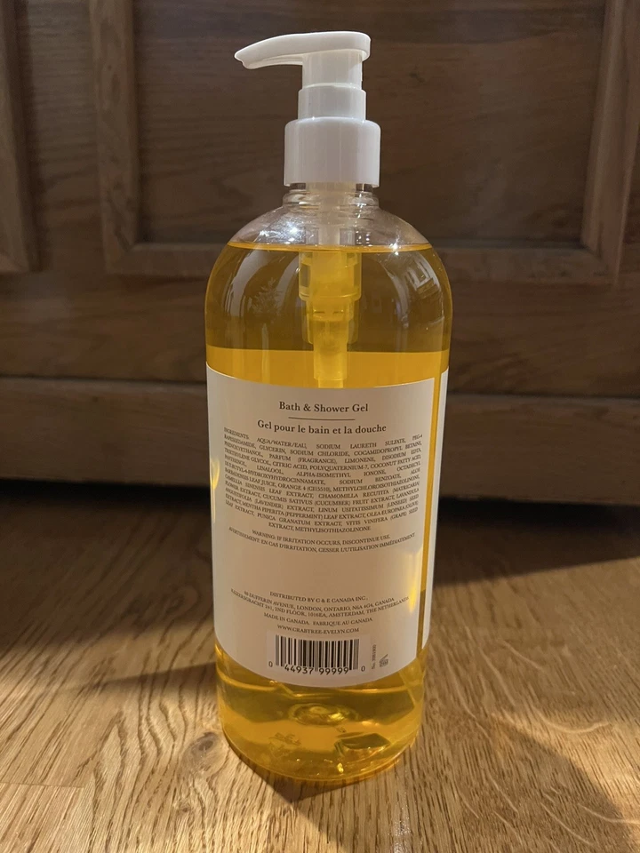 Gel de baño y ducha Crabtree & Evelyn Tarocco naranja 1000 ml/33,8 fl oz - NUEVO Foto 2 de 2