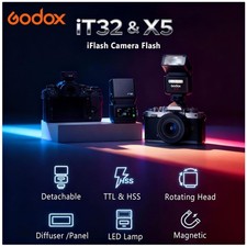 iT32 TTL Camera Flash with X5L Trigger for Le...