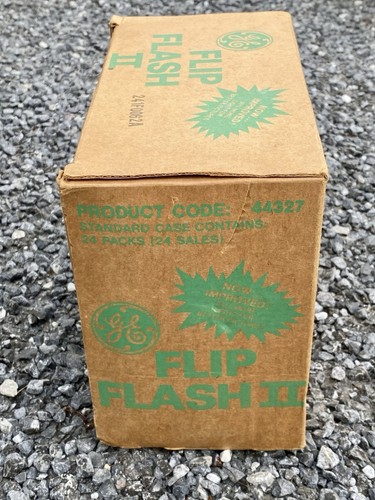 GE FLIP FLASH II BLITZBIRNEN "NOS" CASE OF 22 PACKS (176 Blitze) - Bild 6 von 7