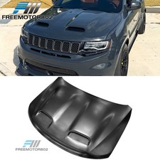 Srt Redeye Style Hood Fits 2011-2021 Jeep Grand Cherokee Aluminum Bonnet Trim