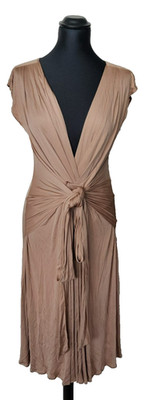 ROBERTO CAVALLI WOMEN'S DRAPED DRESS VINTAGE 2000 DRESS WOMAN JH9526