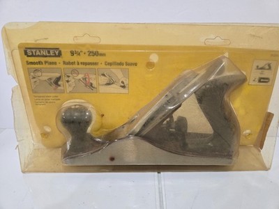 Vintage Stanley 9  3/4'' Smooth Base Plane No. H1204 (12-204) - Made in USA