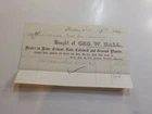 Civil War Document 1862 Providence Tool Co. Armory Union Supplier Arms Billhead