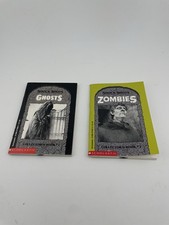 Scholastic Shock Shots Collector Books 1 & 2 Horror Ghosts Zombies Vintage