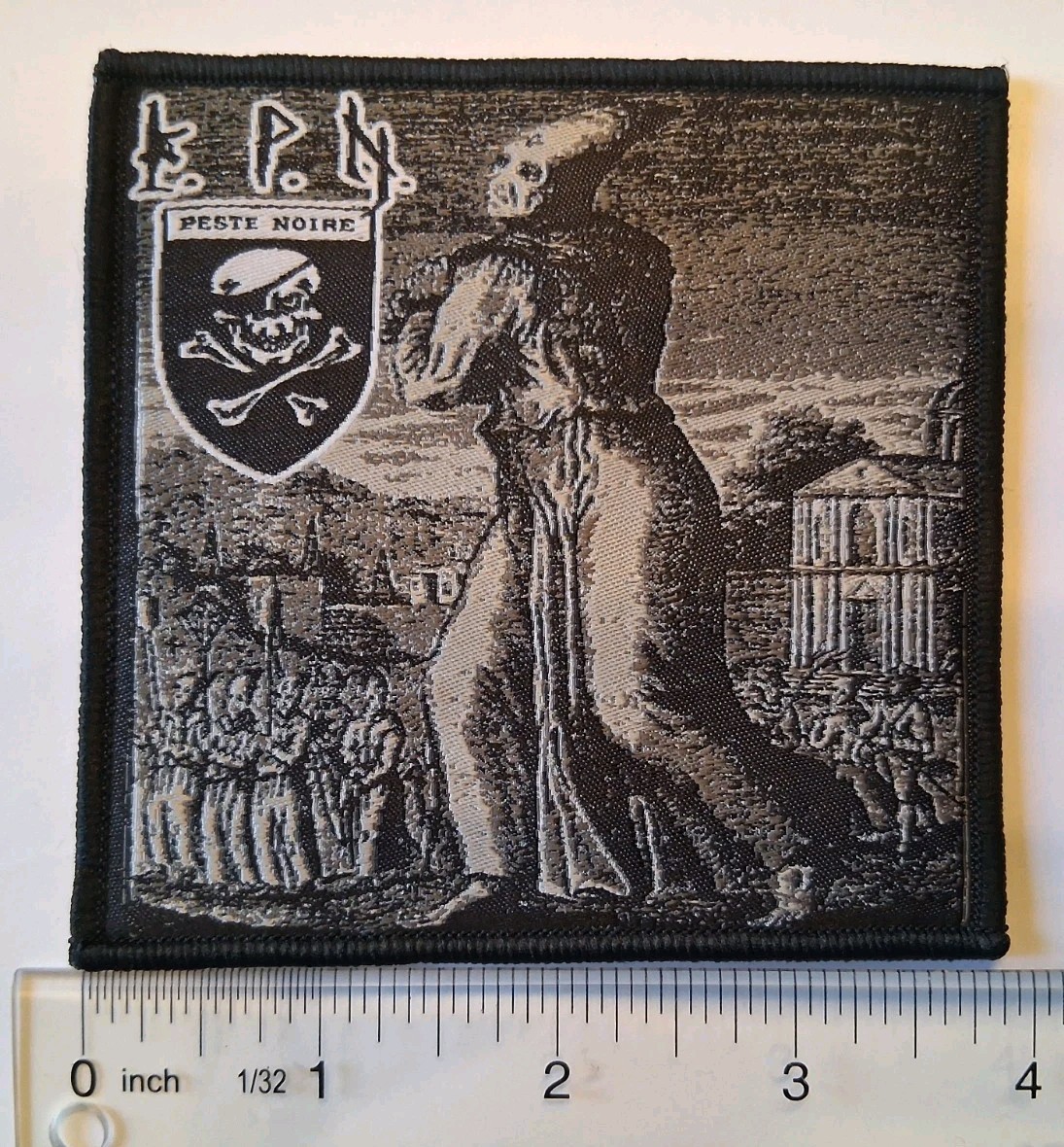 Peste Noire La Sanie des siècles Black Border Woven Patch | eBay