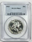 1963-P Franklin Half Dollar PCGS PR64 Silver Proof 90% 50C
