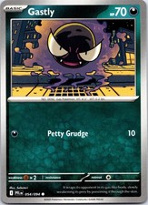 Gastly 054/094 Common Phantasmal Flames Pokemon NM