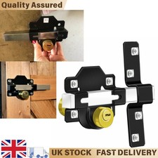 External Gate Lock 70mm Double Bolt - Easy Fit Security for Side Gates & Fences