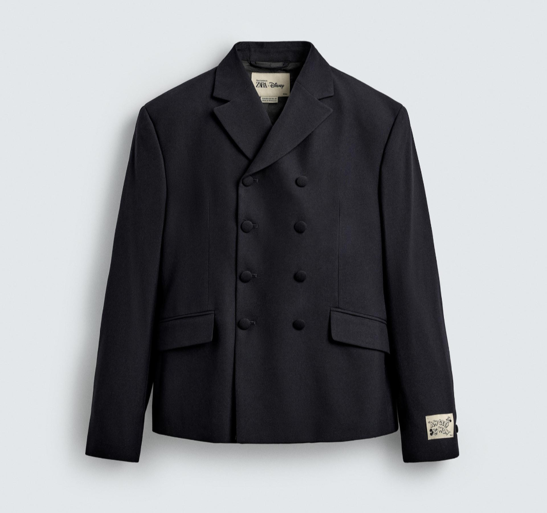 Zara x Harry Lambert x Disney Double Breasted Blazer Size 42 XL