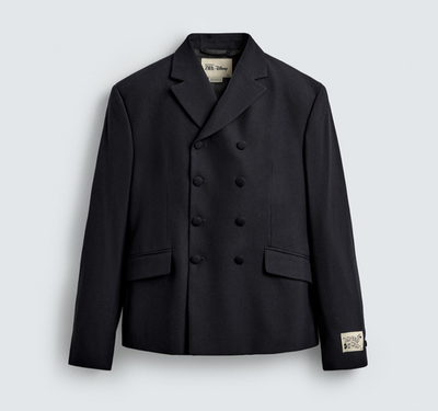 Zara x Harry Lambert x Disney Double Breasted Blazer Size 42 XL