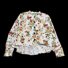 DISNEY'S Alice Through the Looking Glass Designer Collection Floral Jacket XL