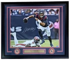 CJ Stroud Signed Framed 16x20 Houston Texans vs Tampa Bay Photo Fanatics